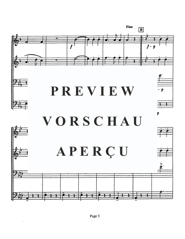 Produktgalerie: Seite 5 von 11 Pleasant Memories Waltz, , Blechbläser Quartett