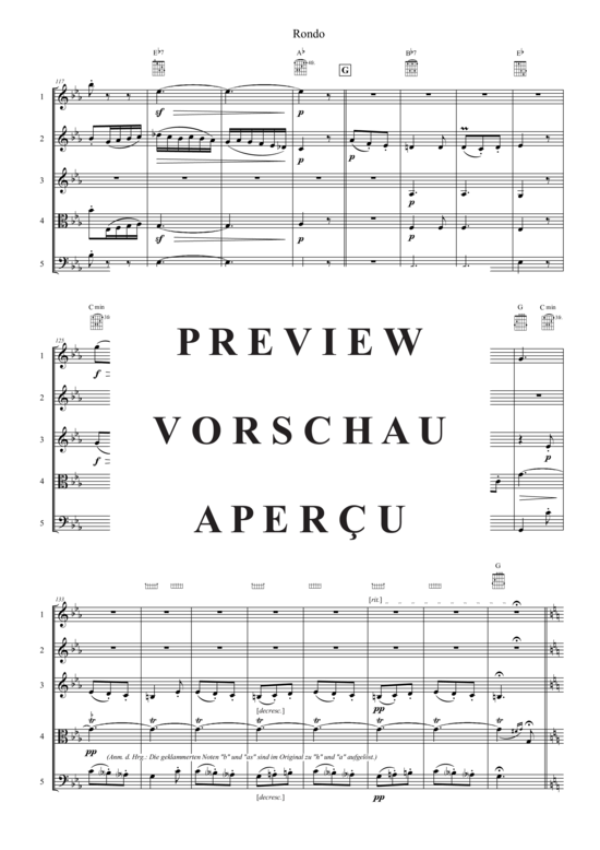 Produktgalerie: Seite 7 von 21 Rondo , , (Quintett flexible Besetzung)