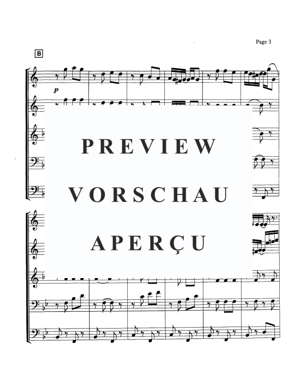 Produktgalerie: Seite 5 von 11 Peacherine Rag, , Blechbläser Quintett