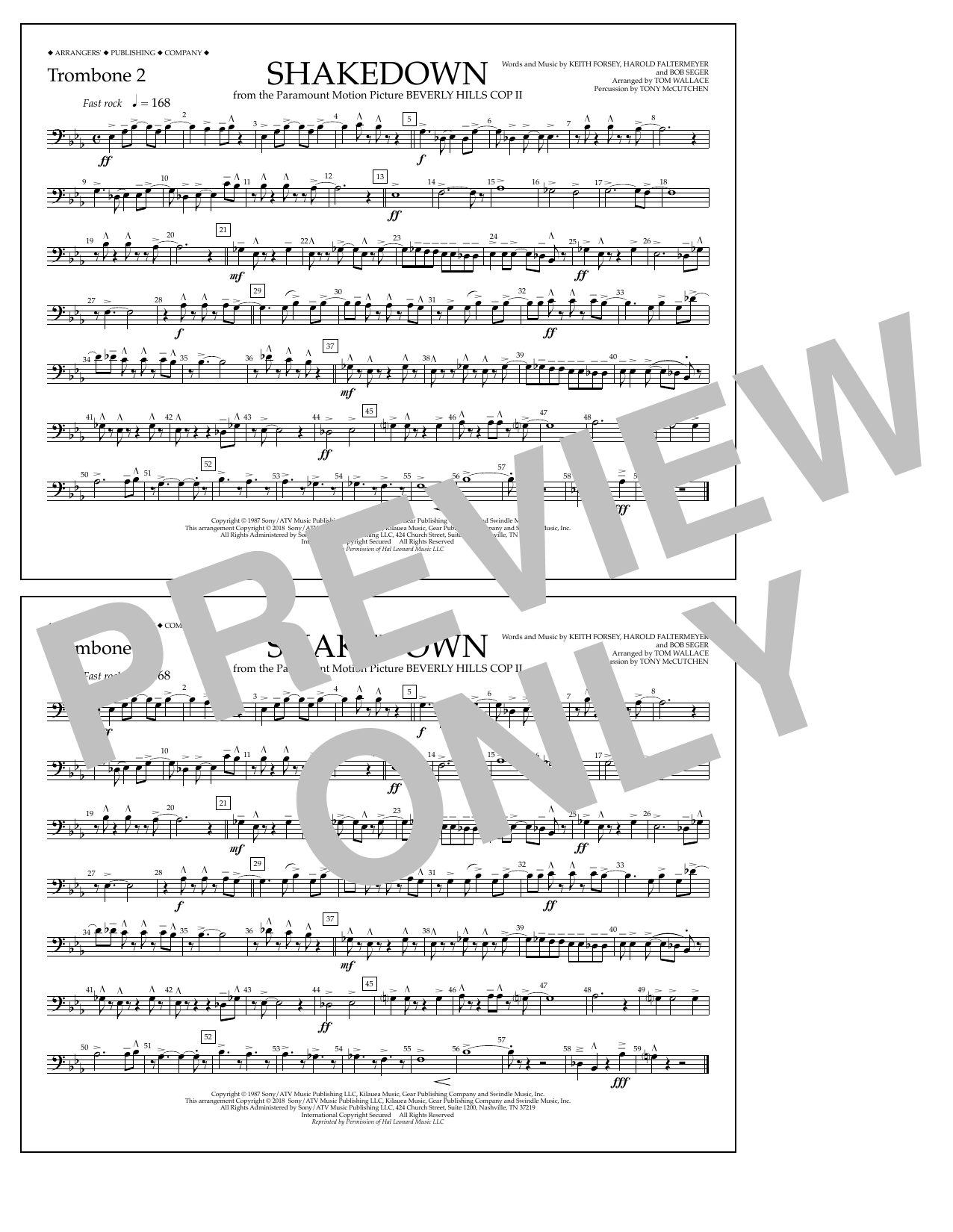 Produktbild zu: Shakedown - Trombone 2