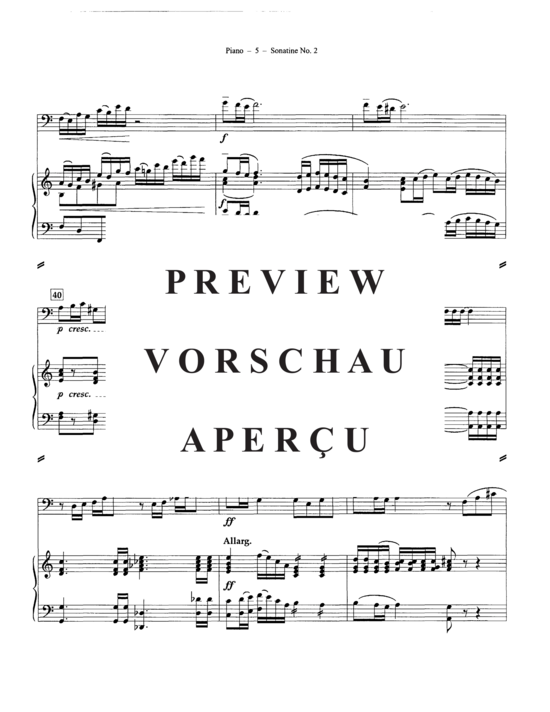 Product gallery: Page 8 of 21 Sonatine No 2 , , (trombone/euphonium or tuba + piano)