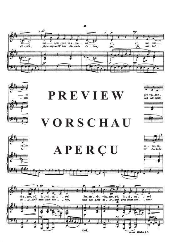 gallery: Per la gloria d´adorarvi , Sieber Ferdinand, (Gesang tief + Klavier)