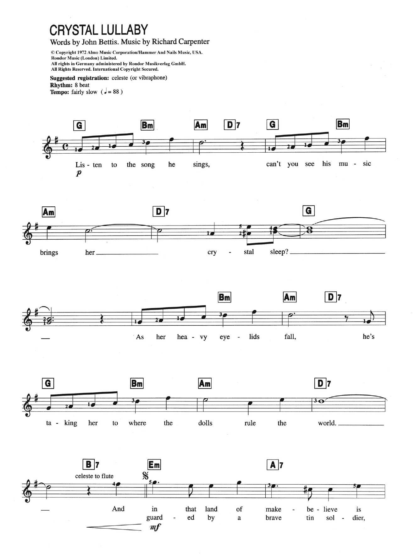 Produktbild zu: Crystal Lullaby