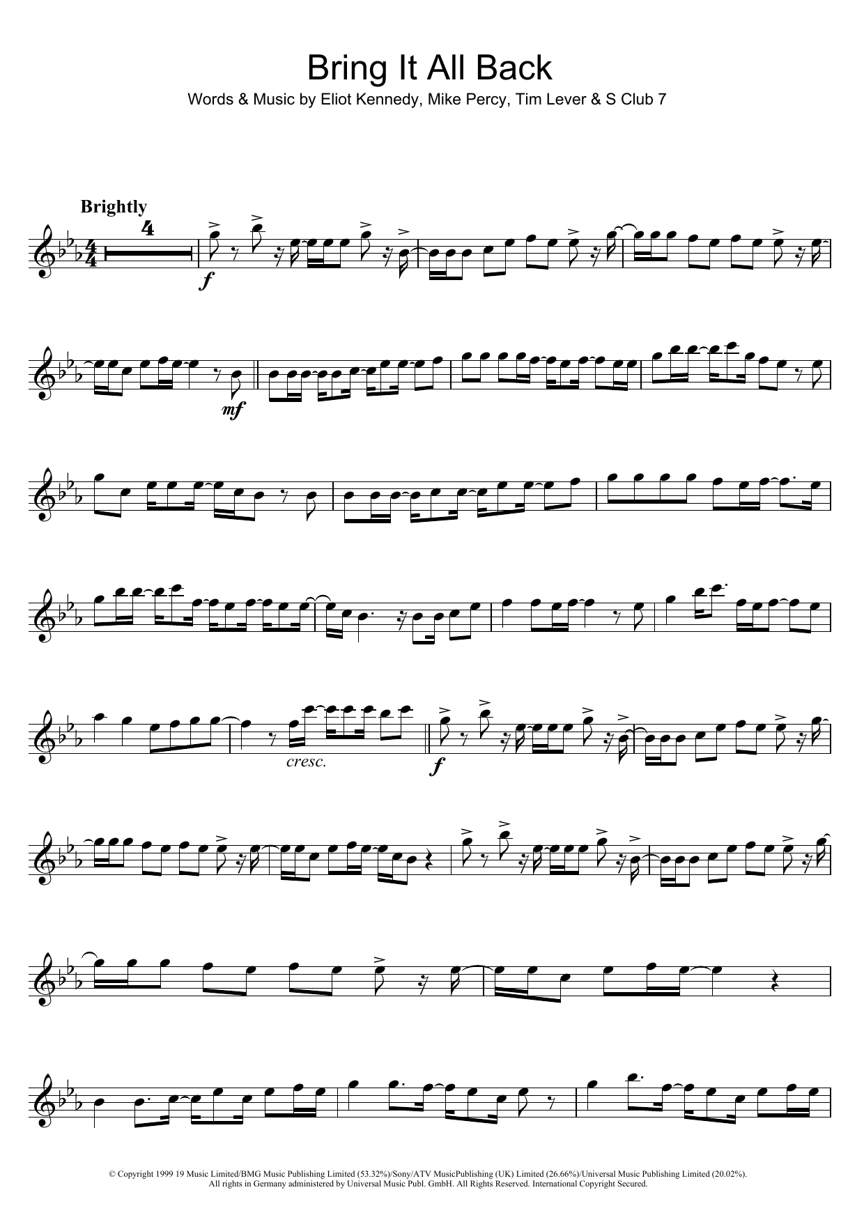 Product gallery: Page 1 of 1 Bring It All Back, S Club 7