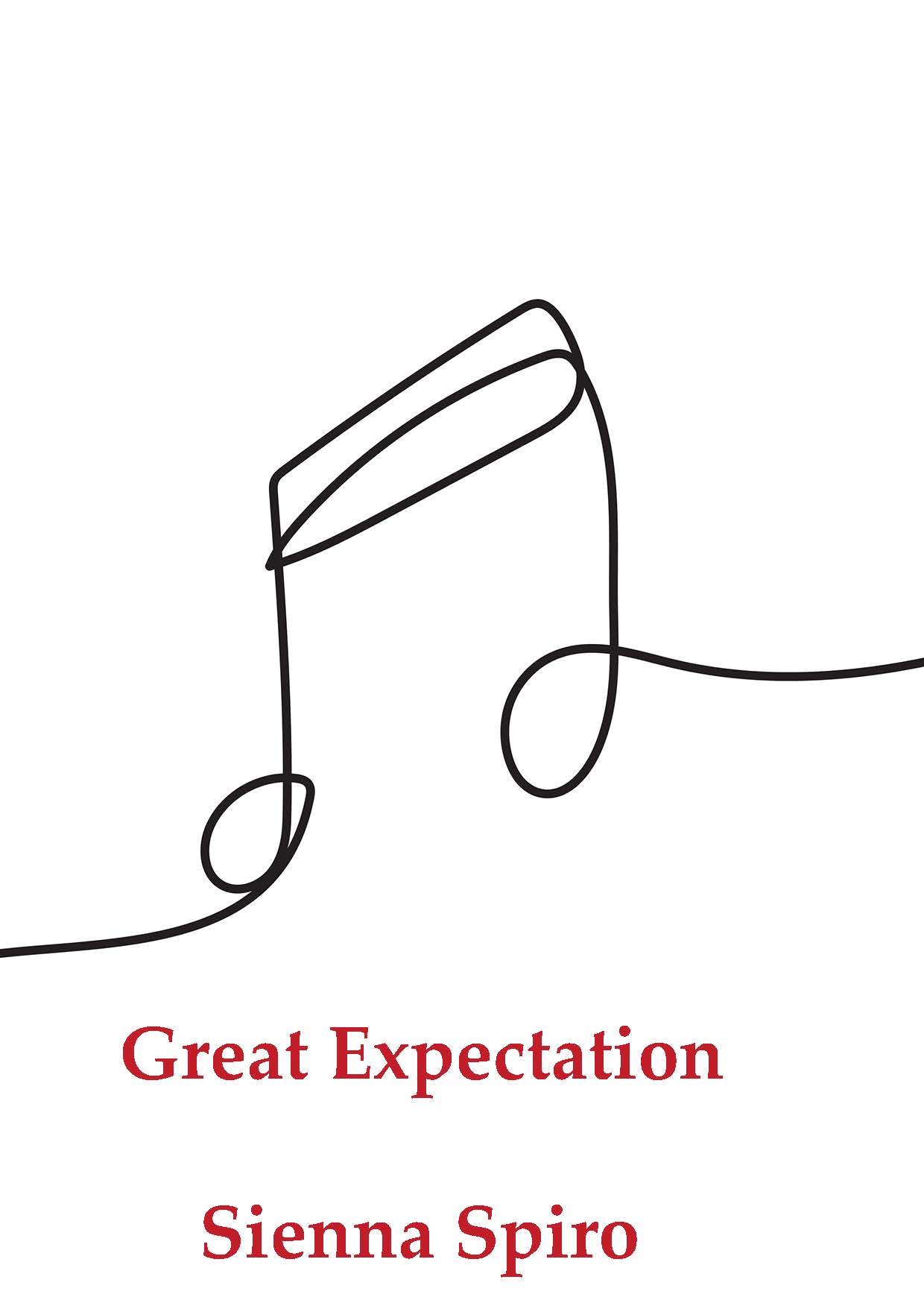 cover: Great Expectation, Sienna Spiro, Gesang, Gitarre, Klavier