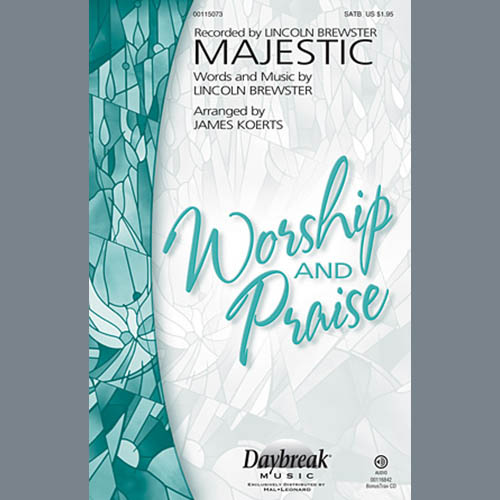 cover: Majestic, Lincoln Brewster