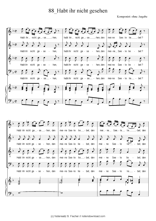 Product picture to: Habt ihr nicht gesehen Motette über Hohel. 3,3+2 