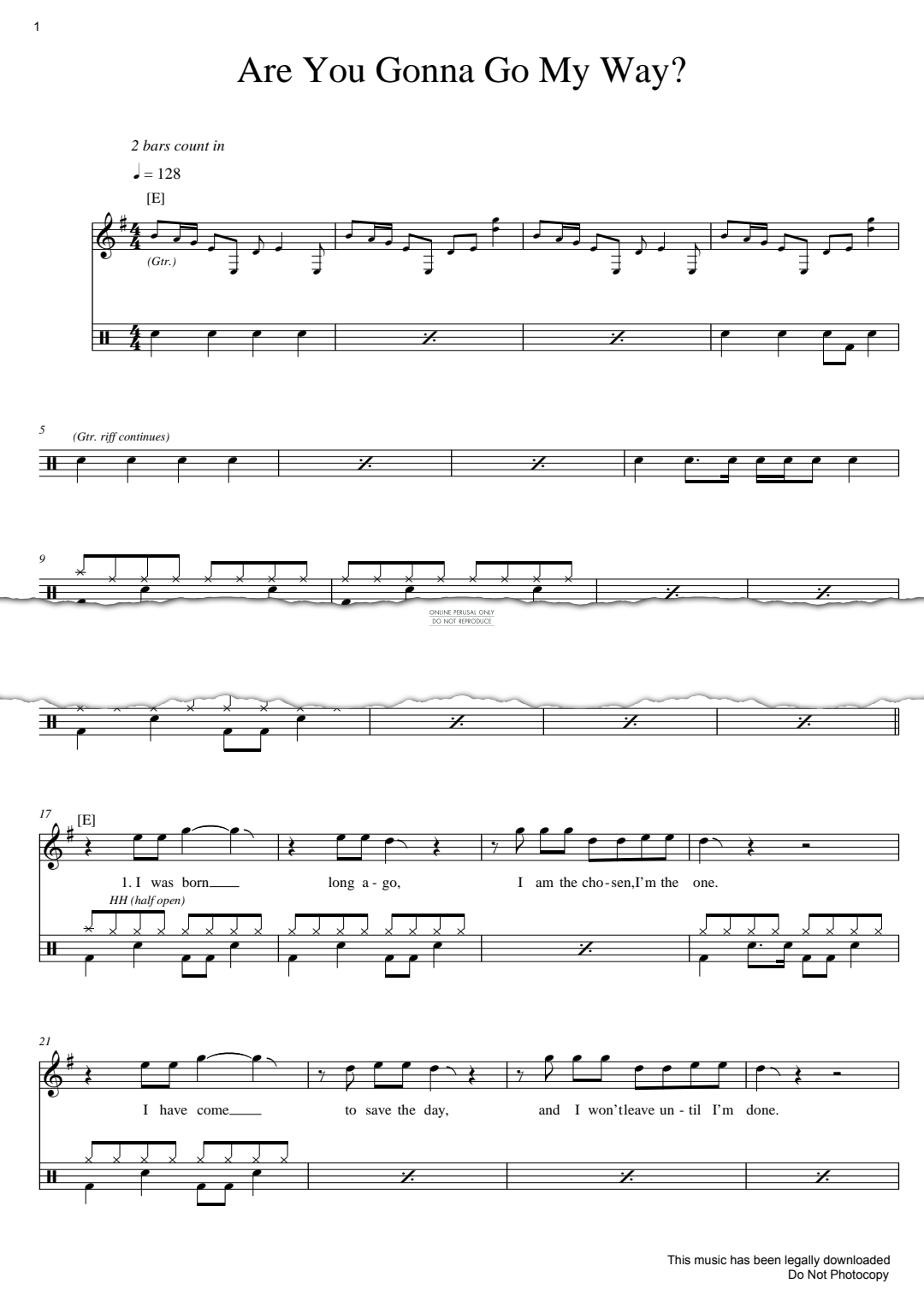 Product gallery: Page 1 of 1 Are You Gonna Go My Way, Lenny Kravitz