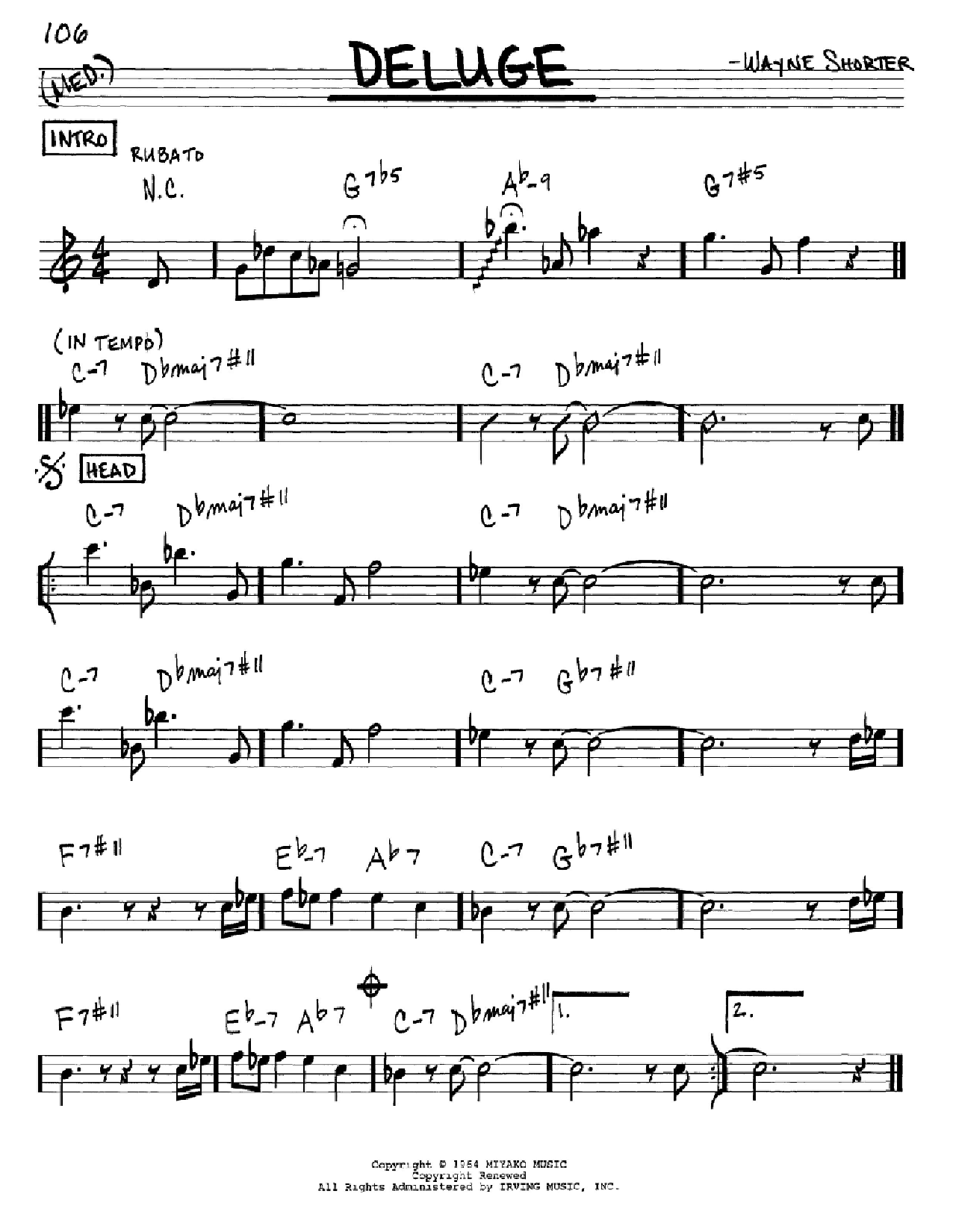 Product gallery: Page 1 of 1 Deluge, Wayne Shorter