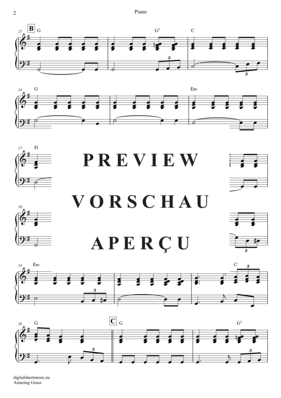 gallery: Amazing Grace , Presley, Elvis, (Violinen Trio + Klavier)