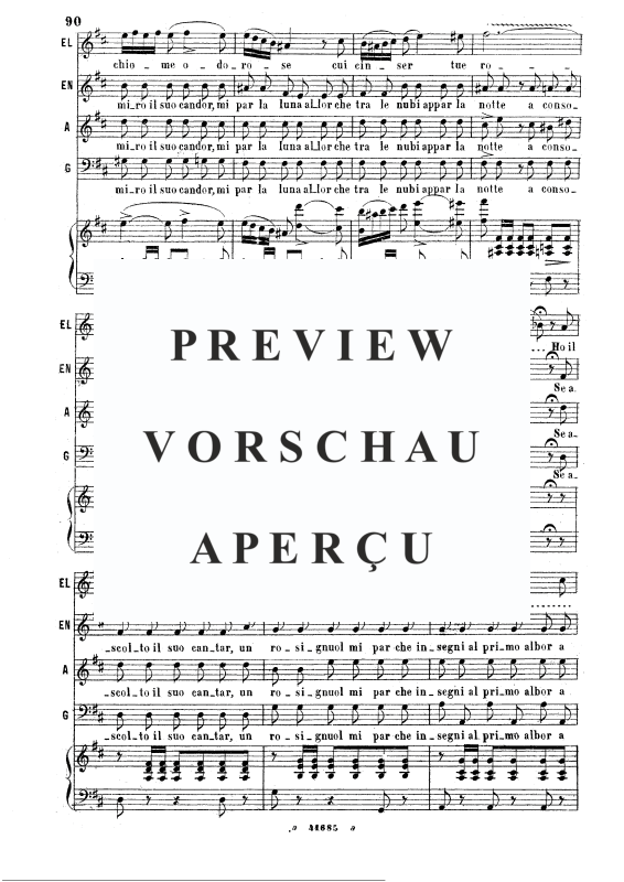 Produktgalerie: Seite 5 von 11 Son vergin vezzosa, , Gesang und Klavier