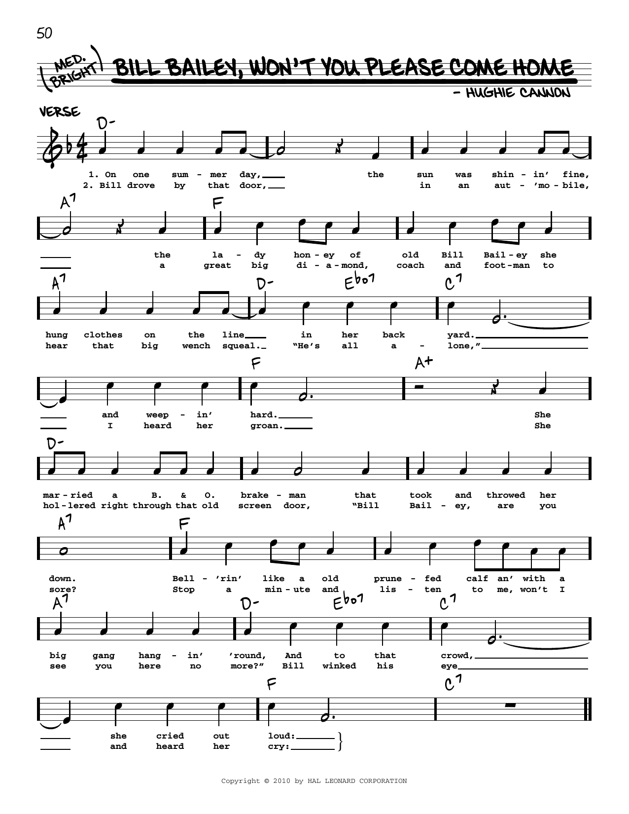 Produktbild zu: Bill Bailey, Won't You Please Come Home (arr. Robert Rawlins)