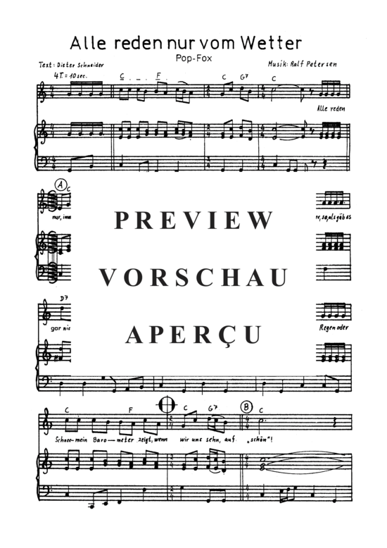 Product gallery: Page 4 of 4 Alle reden nur vom Wetter , , (accordion)