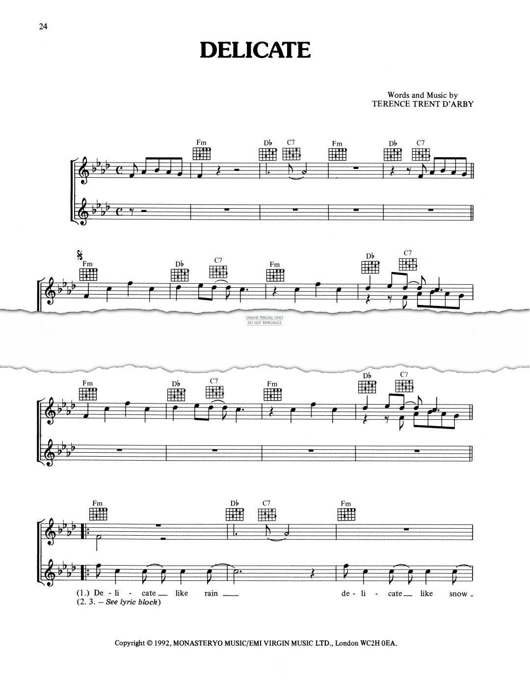 Product gallery: Page 1 of 1 Delicate, Terence Trent D'Arby