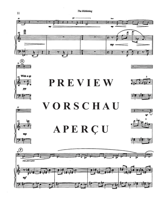 Produktgalerie: Seite 15 von 21 Four Ragged Fables , , (Tuba + Klavier)