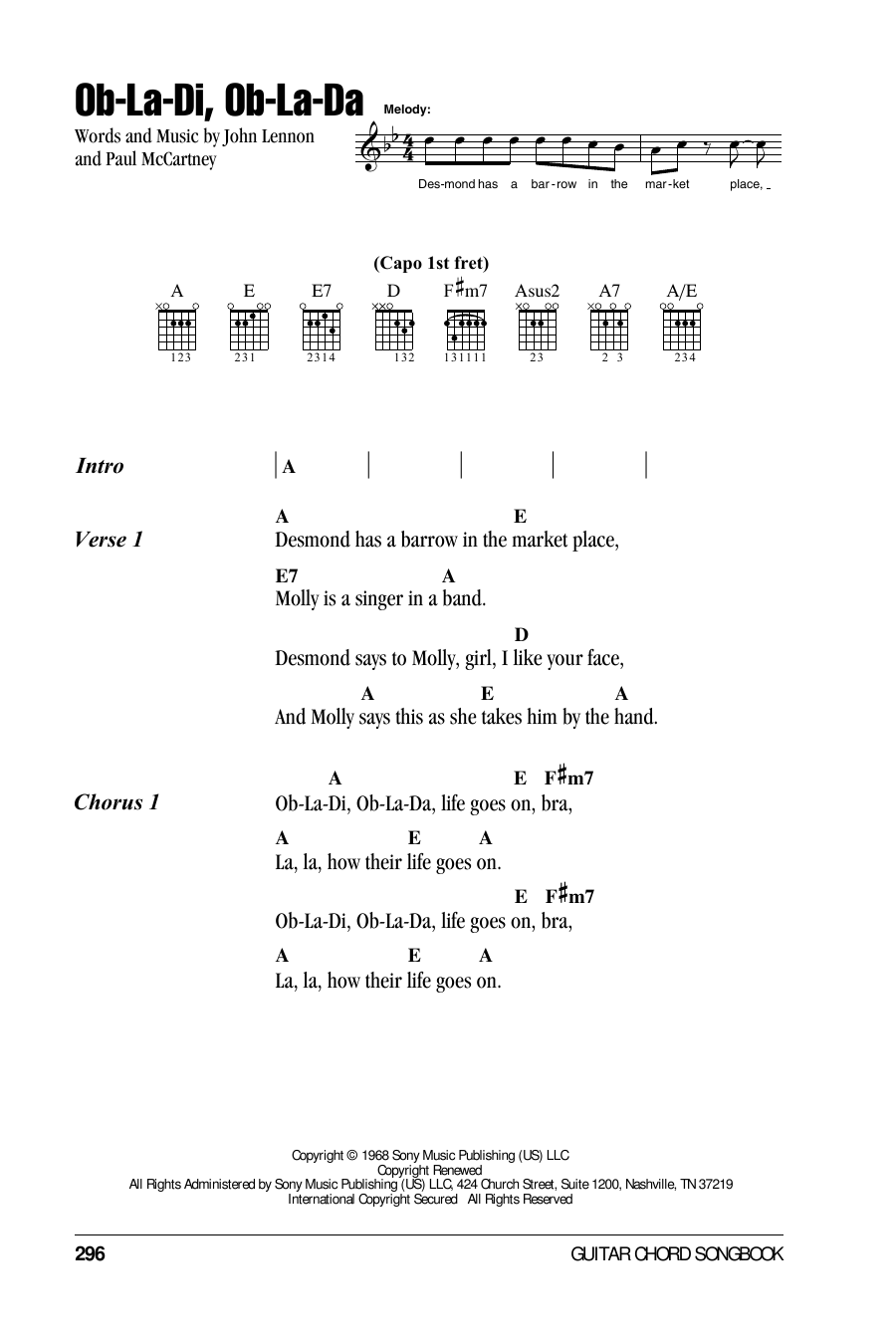 Product gallery: Page 1 of 1 Ob-La-Di, Ob-La-Da, The Beatles