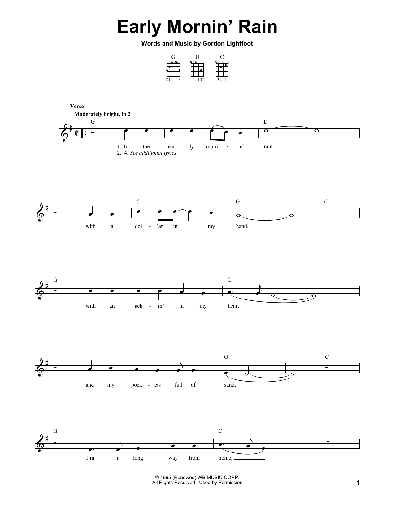 Produktbild zu: Early Mornin' Rain