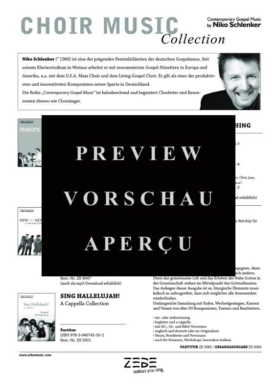 gallery: I´ve Got A Reason, , Gemischter Chor und Klavier