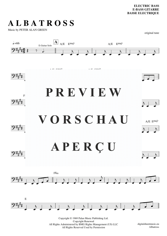 Product gallery: Page 5 of 7 Albatross , Mac, Fleetwood, Bass Guitar