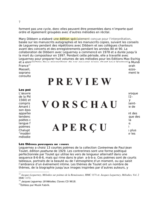 Product gallery: Page 8 of 21 Poèmes de Paul-Jean Toulet , , (voice + piano)