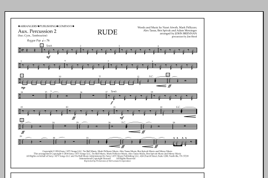 Product picture to: Rude - Aux. Perc. 2