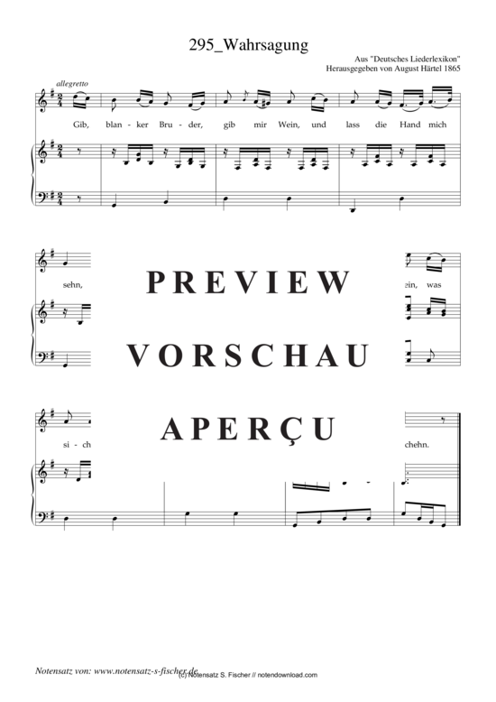 Product gallery: Page 2 of 3 Wahrsagung , , Piano and Voice