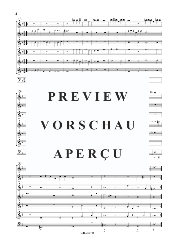 gallery: Sonata a 6 Violinen und Bc, , (Violinen Sextett)