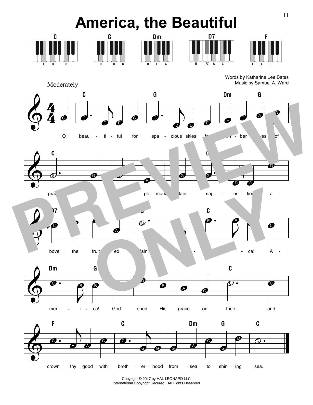 Produktbild zu: America, The Beautiful
