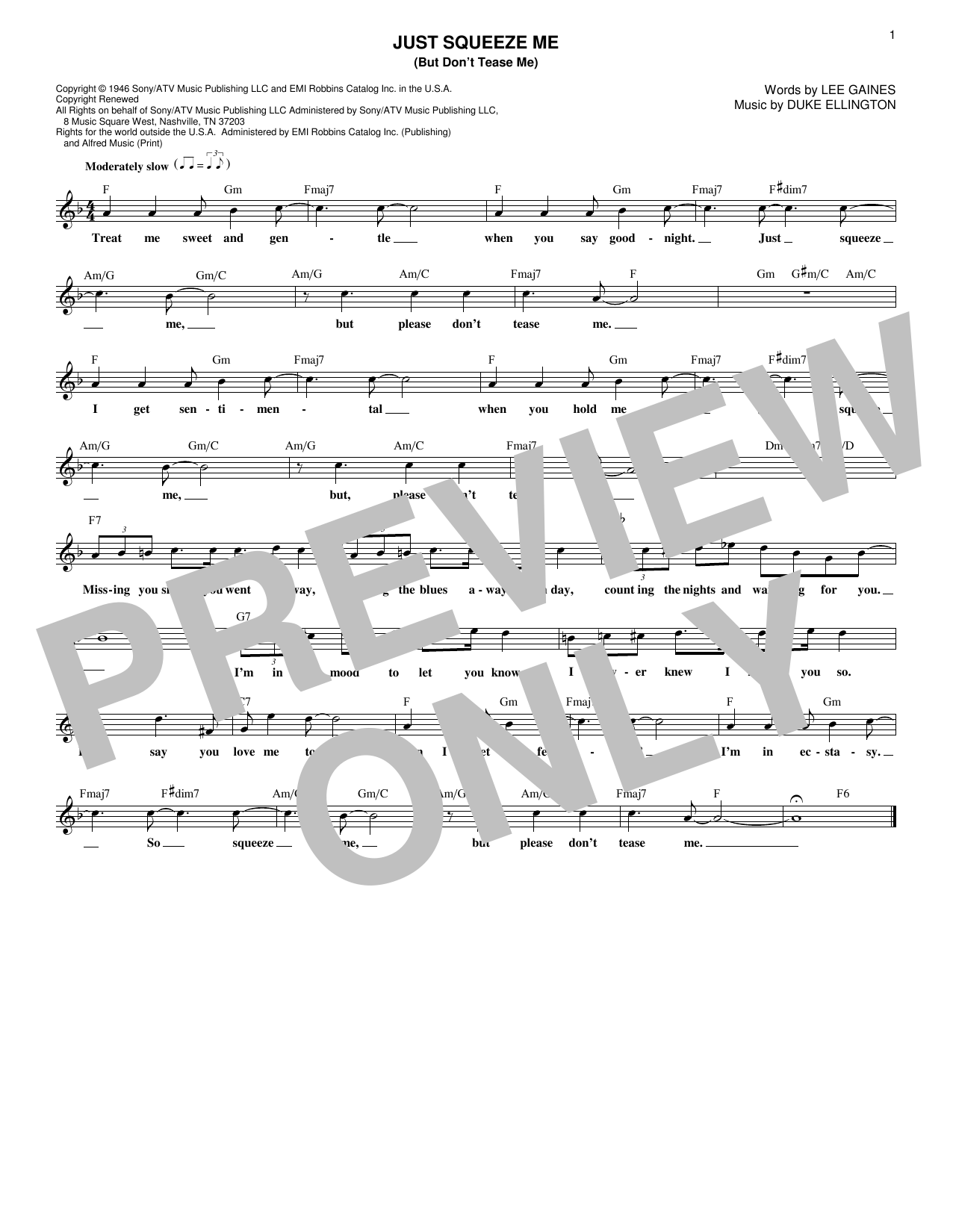 Produktbild zu: Just Squeeze Me (But Don't Tease Me)