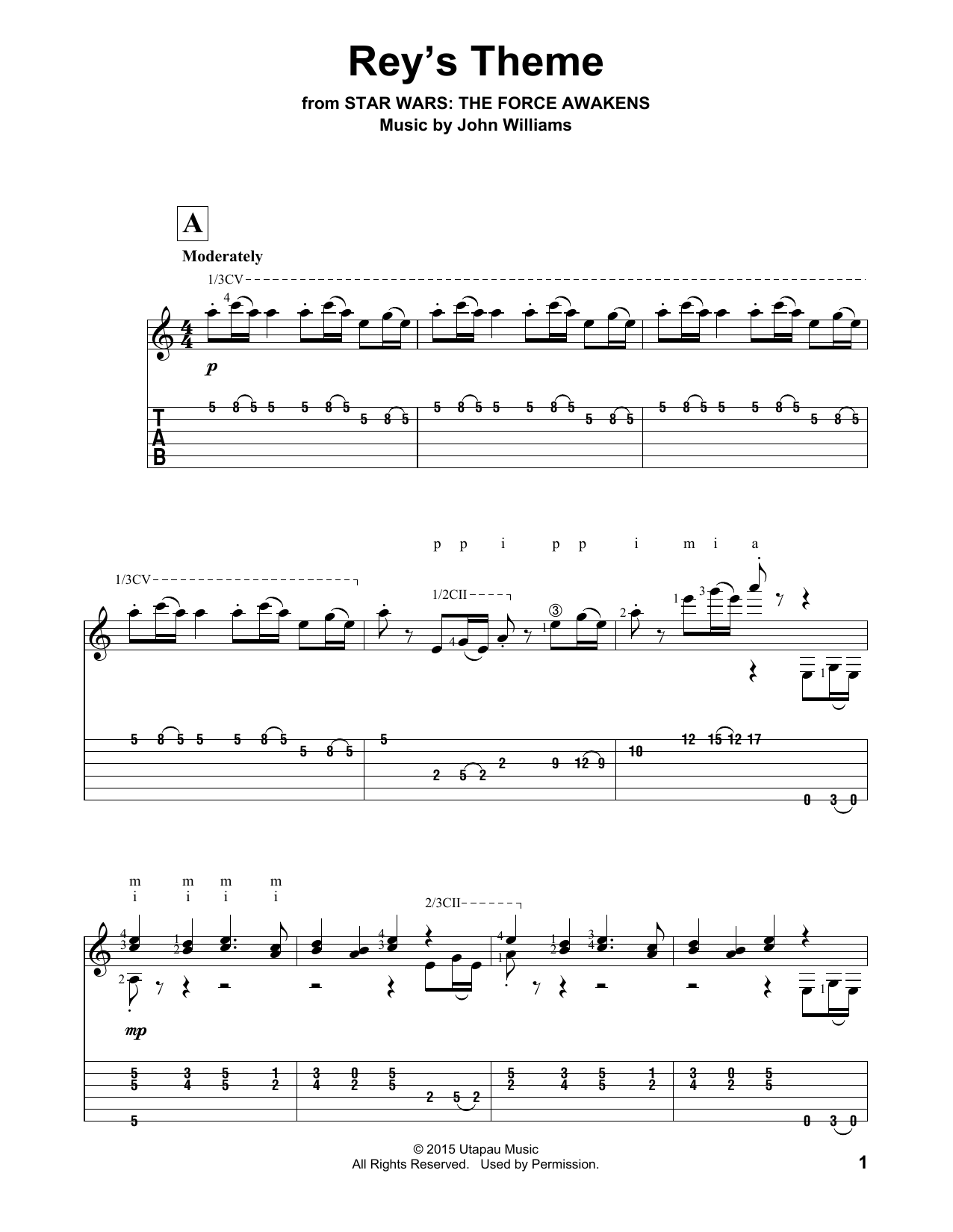 Produktbild zu: Rey's Theme