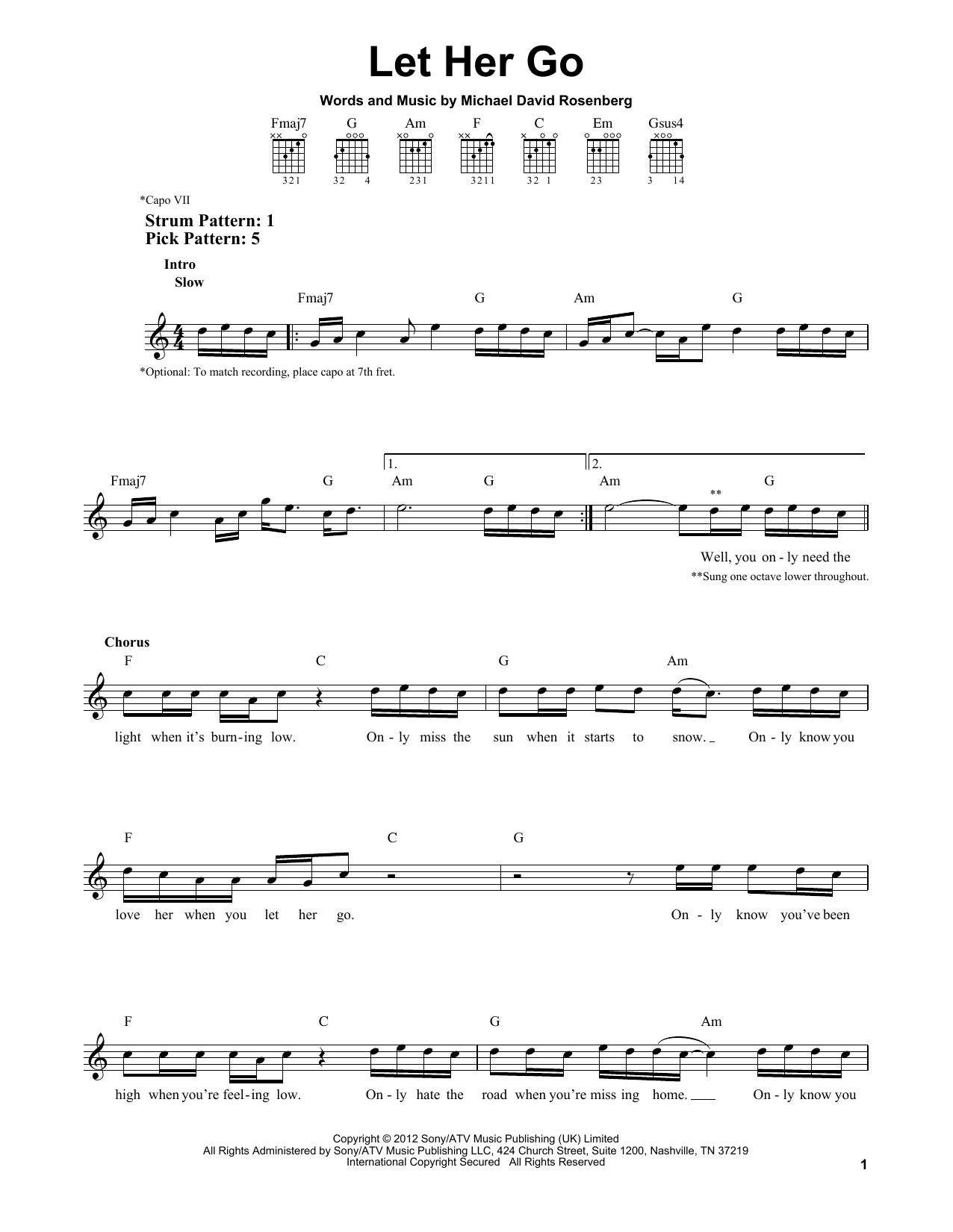 Produktbild zu:  Let Her Go - Passenger