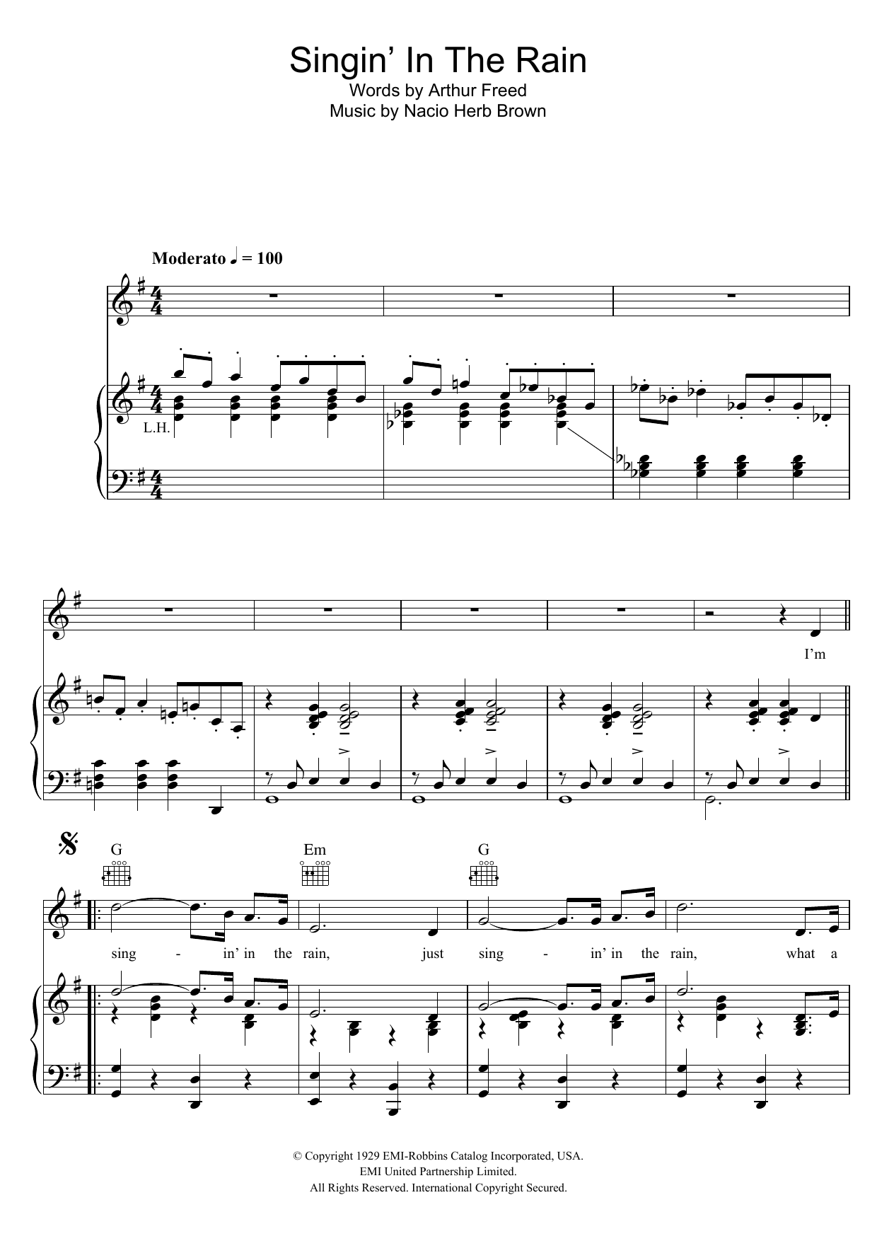 Produktbild zu: Singin' In The Rain
