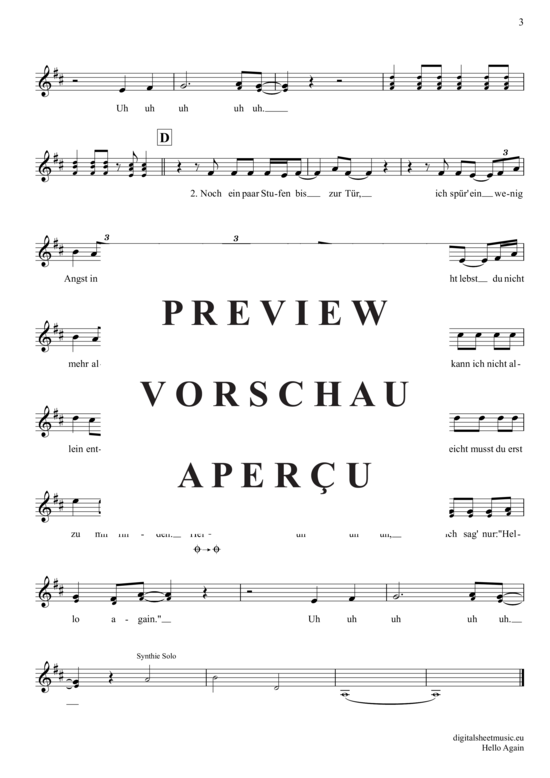 Produktgalerie: Seite 4 von 4 Hello Again , Carpendale, Howard, Trompete in B