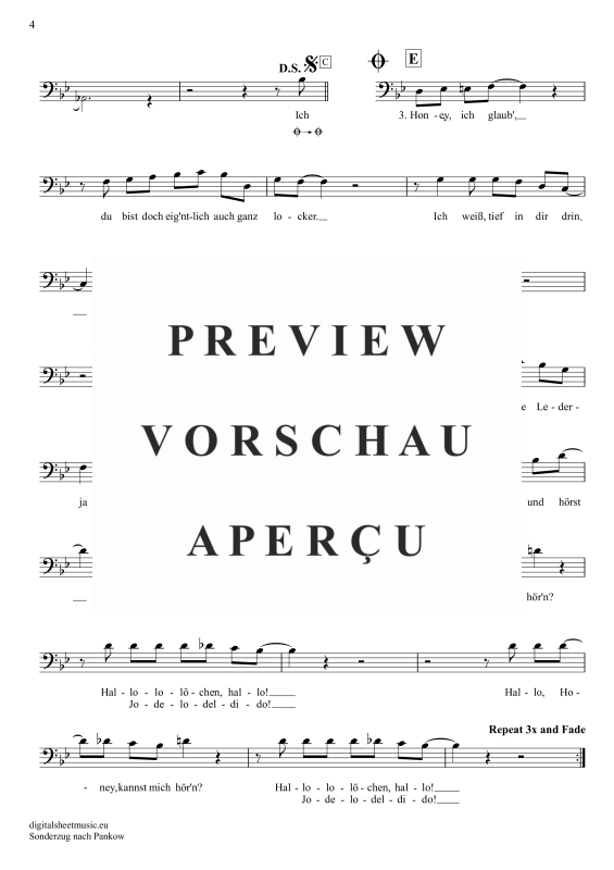 gallery: Sonderzug Nach Pankow, Lindenber, Udo, Violoncello