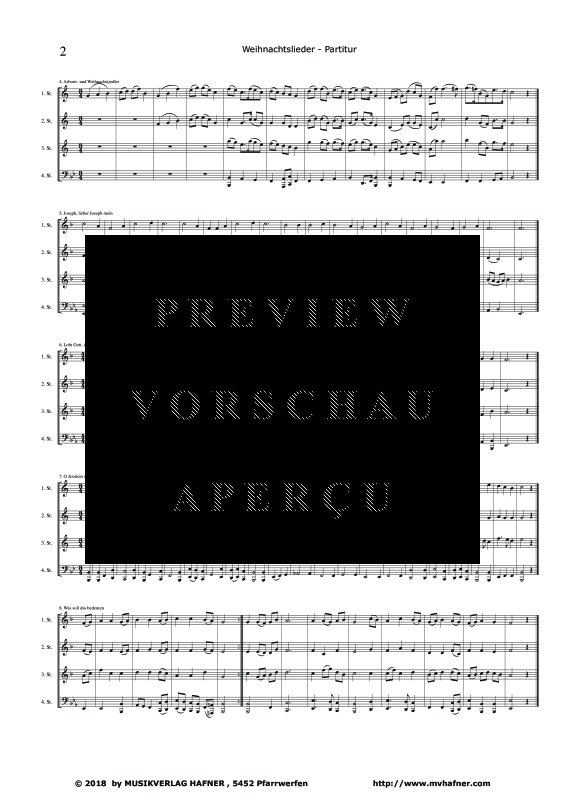 gallery: Weihnachtslieder Nr. 3, , (Großes Blasorchester)