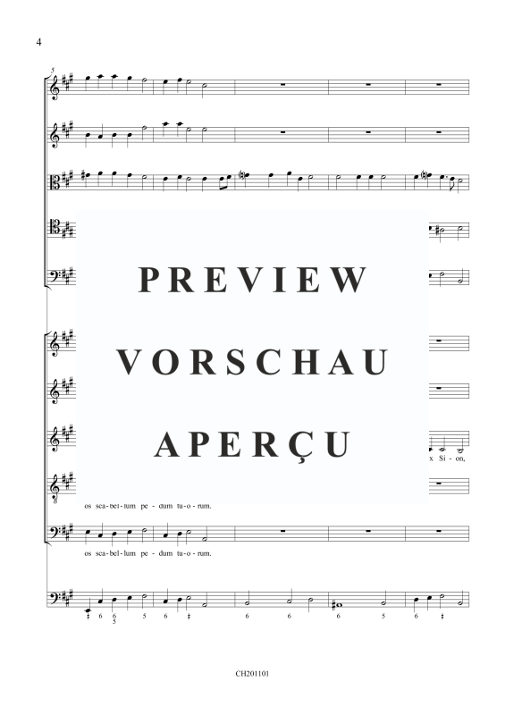 gallery: 2 Psalmen (Psalm 109: Dixit Dominus / Psalm 110: Confitebor tibi), , (Gemischtes Ensemble 5 Vokalstimmen, 2 Violinen, 2 Violen, Violone und BC)