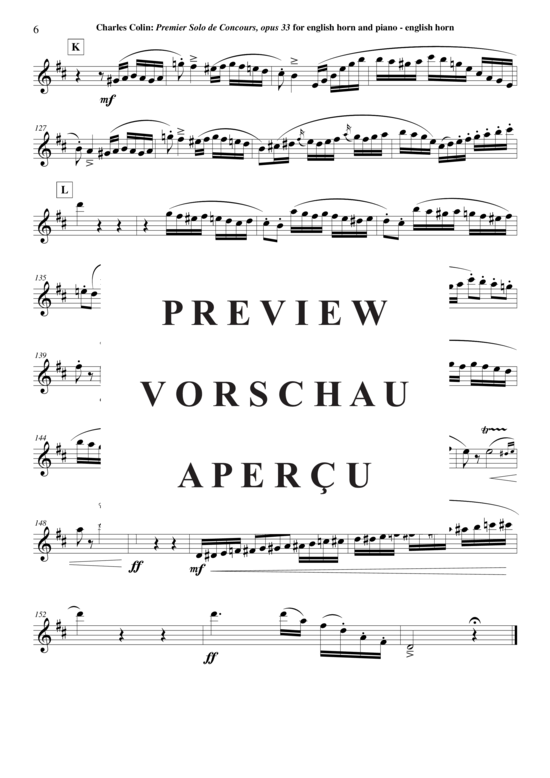 gallery: Solo de Concours no. 1 , , (Englischhorn + Klavier)