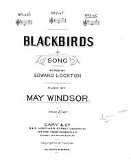 Produktbild zu: Blackbirds