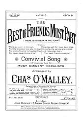 cover: The Best Of Friends Must Part, Charles O'Malley