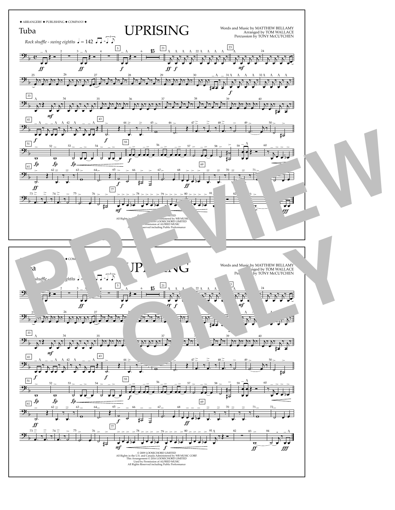 Product picture to: Uprising - Tuba