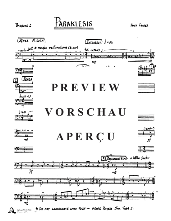 Product gallery: Page 19 of 21 Paraklesis , , (Tuba Quartett EETT)