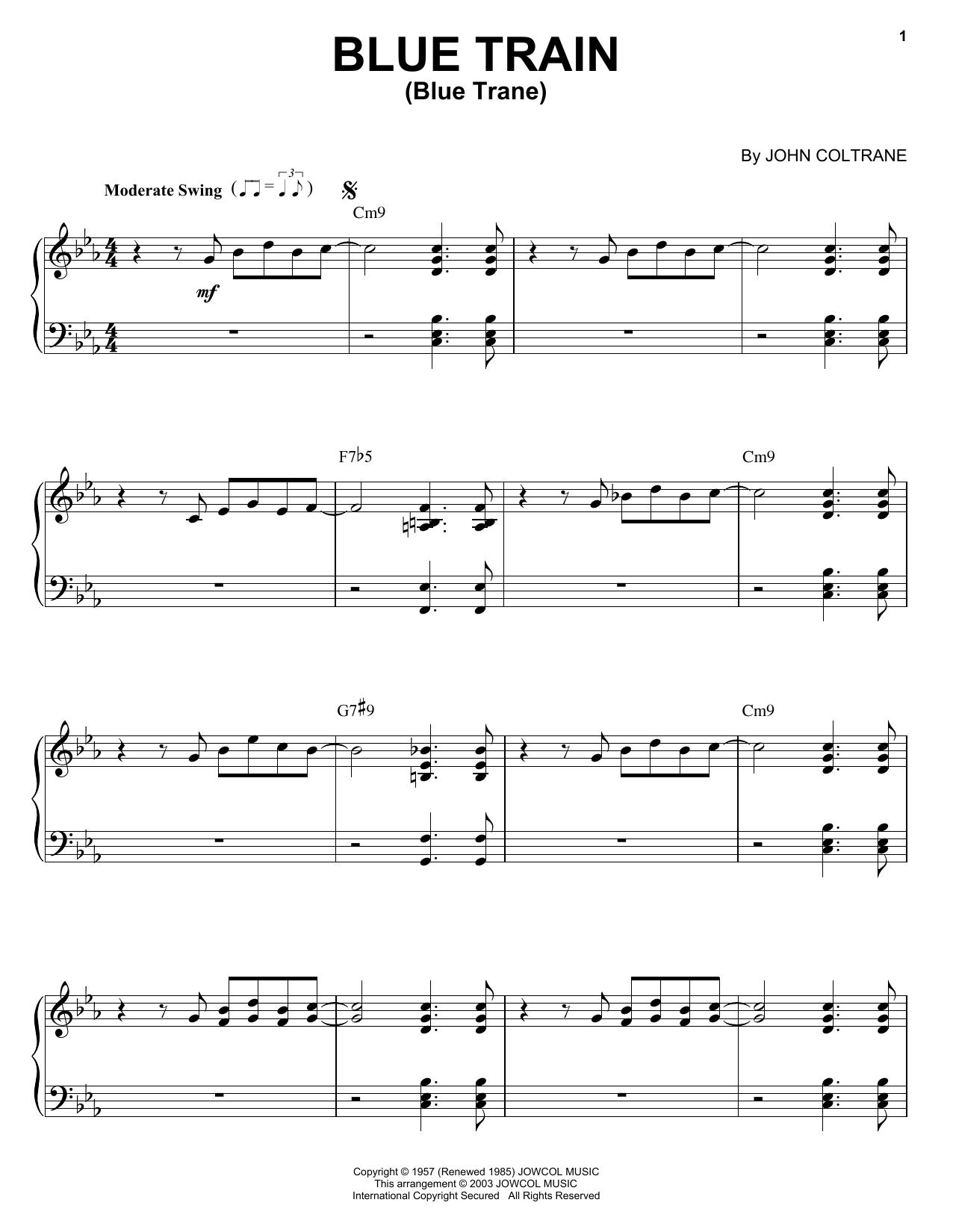 Product gallery: Page 1 of 1 Blue Train (Blue Trane), John Coltrane