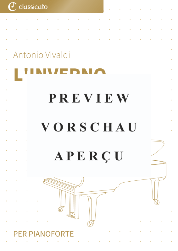 Produktgalerie: Seite 2 von 6 L´inverno - Versione semplificata, , Klavier Solo
