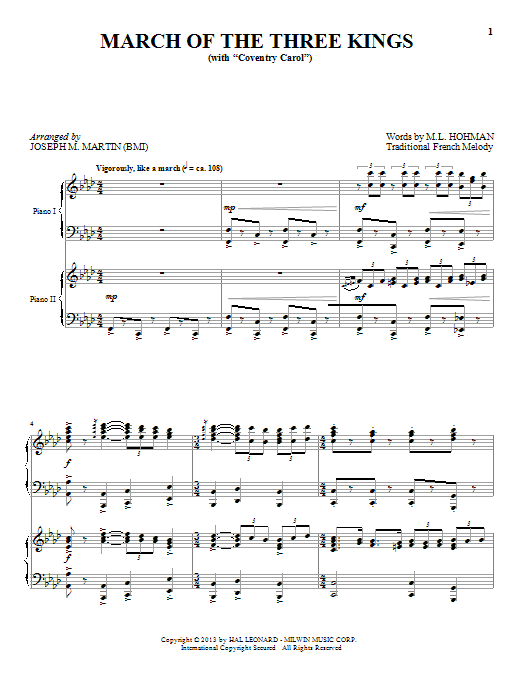 Produktbild zu: March Of The Three Kings