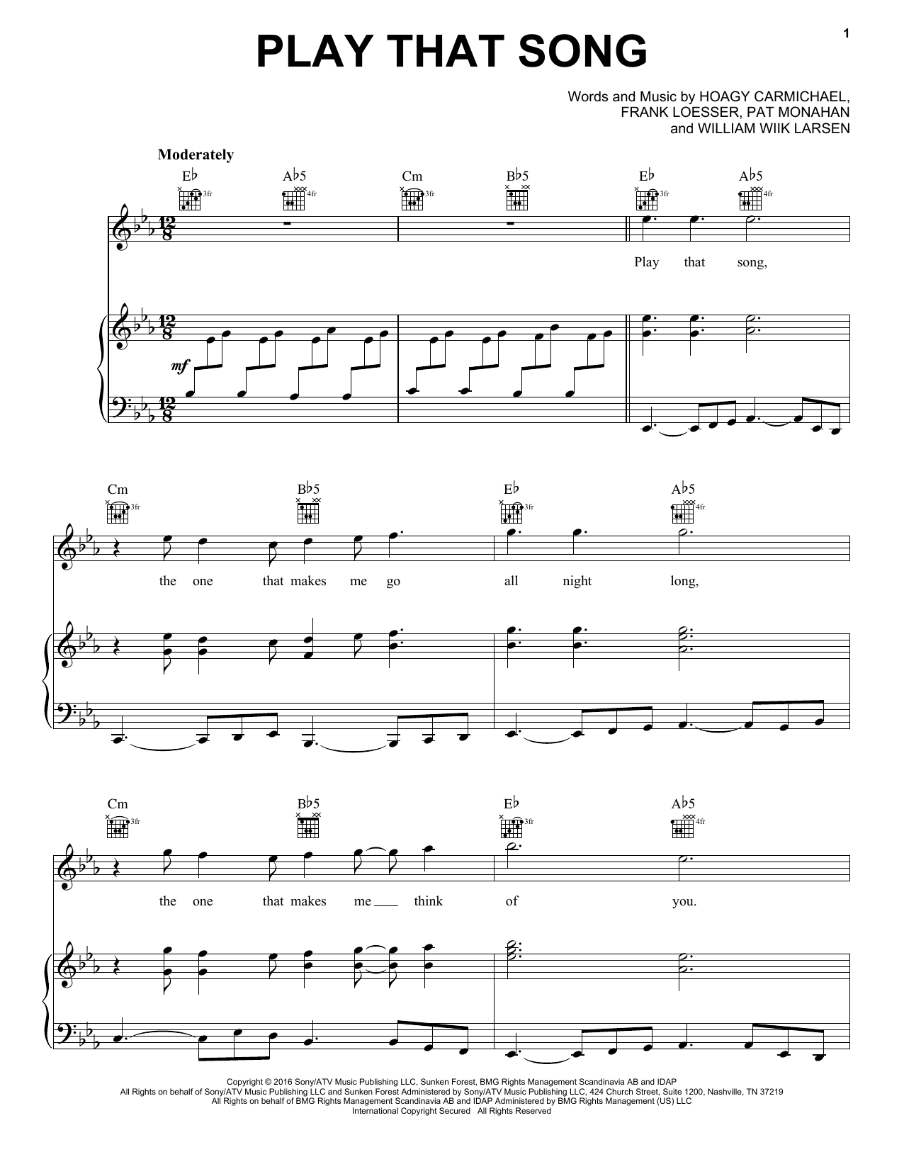 Product picture to: Play That Song