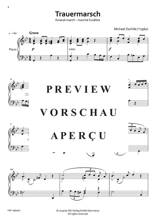gallery: Trauermarsch , , (Klavier Solo)