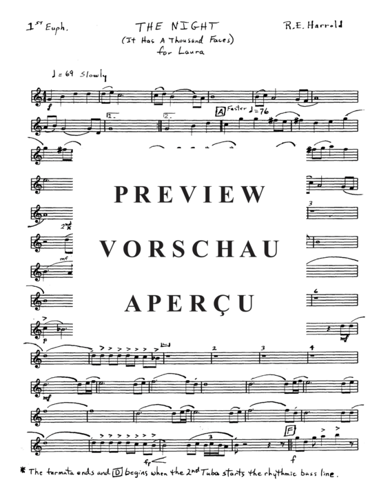 Product gallery: Page 18 of 21 The Night , , (Tuba Quartet EETTt)