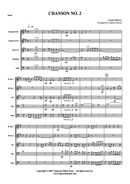 Produktbild zu: Chanson Claude Debussy