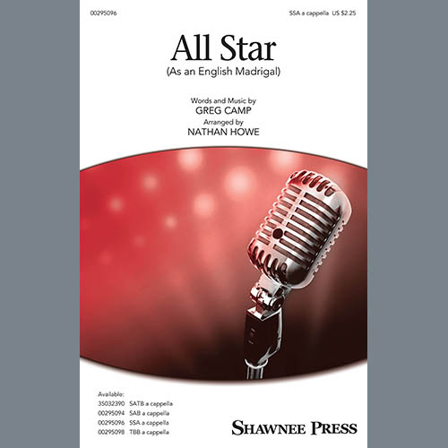 Produktbild zu: All Star (As an English Madrigal) (arr. Nathan Howe)