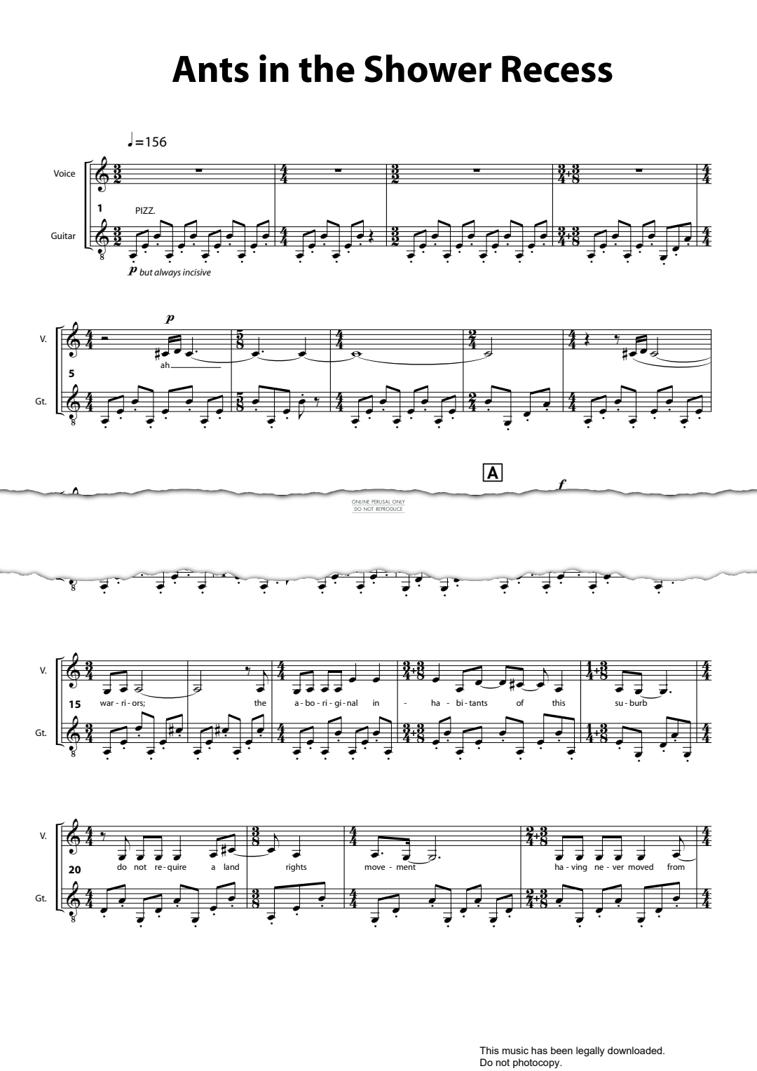Produktgalerie: Seite 1 von 1 Insect Songs, Matthew Hindson, Gesang, Gitarre